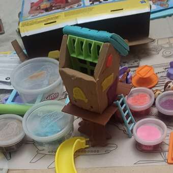 Набор игровой Play-Doh Домик на дереве E90485L0: отзыв пользователя Детский Мир