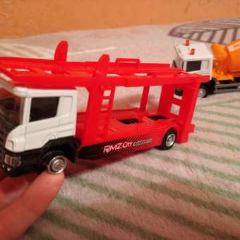 Бетономешалка Mobicaro Scania 1:64 без механизмов: отзыв пользователя ДетМир