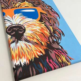 Картина по номерам Art on Canvas Красочная собака в ассортименте: отзыв пользователя Детский Мир