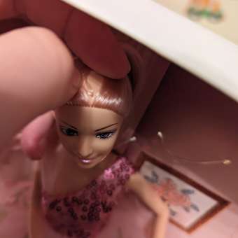 Кукла SHARKTOYS шарнирная с питомцем в розовом платье: отзыв пользователя Детский Мир