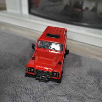 Машина Rastar РУ 1:14 Land Rover Denfender Красный 78400: отзыв пользователя ДетМир