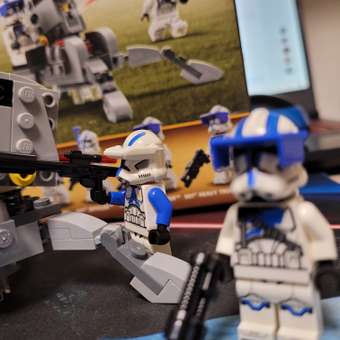 Конструктор LEGO Star Wars 501st Clone Troopers блочный: отзыв пользователя Детский Мир