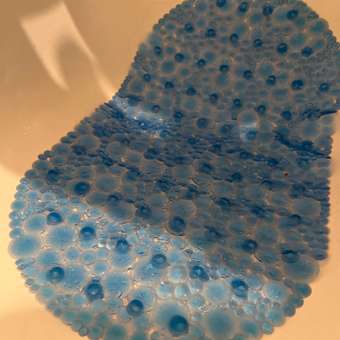 Коврик для ванны с присосками Varmax Веселые пузырьки 67х38 см: отзыв пользователя Детский Мир