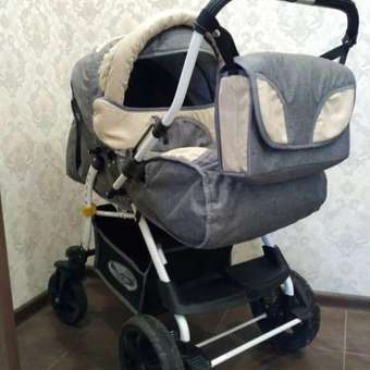 Коляска трансформер Babyton Pillo Grey-Beige: отзыв пользователя Детский Мир
