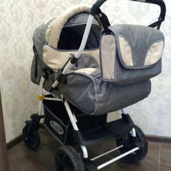 Коляска-трансформер Babyton Pillo OX Grey-Beige: отзыв пользователя ДетМир