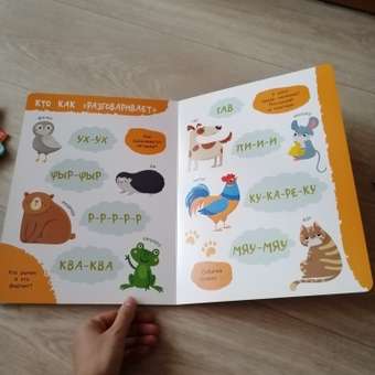 Книга АСТ Моя первая книга о животных Гигантская книга для малышей: отзыв пользователя Детский Мир