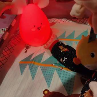 Ночник детский силиконовый Zeimas Мышка светильник развивающая тактильная игрушка: отзыв пользователя Детский Мир