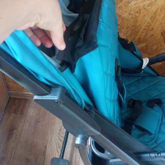 Прогулочная коляска Keka Passo с большими колесами с сумкой цвет бирюза: отзыв пользователя Детский Мир