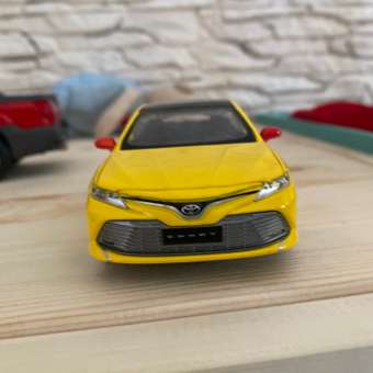 Машинка металлическая Яндекс GO игрушка детская Toyota Camry цвет желтый Озвучено Алисой: отзыв пользователя Детский Мир