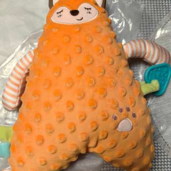 Мягкая игрушка-обнимашка kindi Оранжевая лисичка: отзыв пользователя Детский Мир