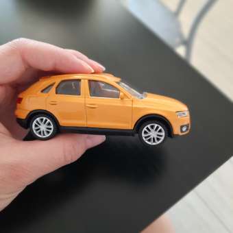Машинка Rastar Audi Q3 1:43 оранжевая: отзыв пользователя ДетМир