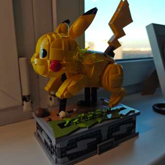 Конструктор Mega Construx Pokémon Motion Pikachu сборная игровая модель: отзыв пользователя Детский Мир