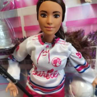Кукла Barbie Зимние виды спорта Хоккеист HFG74: отзыв пользователя Детский Мир