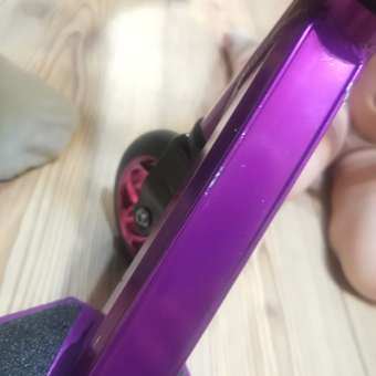Самокат BABY STYLE трюковой до 80 кг фиолетовый: отзыв пользователя Детский Мир