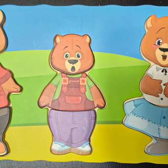 Деревянная игрушка МДИ Три медведя: отзыв пользователя Детский Мир