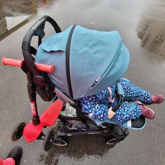 Коляска прогулочная Babyton Rapid Blue: отзыв пользователя ДетМир