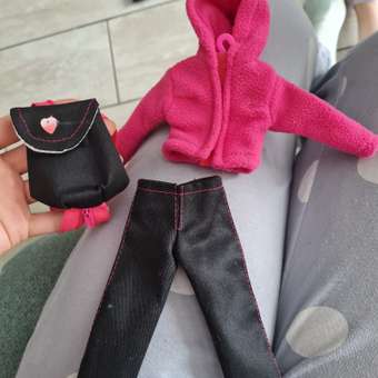 Набор одежды Модница для куклы 29 см 9999 малиновый-черный: отзыв пользователя Детский Мир