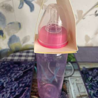 Бутылочка Курносики 250 мл с силиконовой соской в ассортименте: отзыв пользователя ДетМир