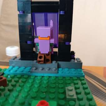 Конструктор LEGO Minecraft Арсенал блочный: отзыв пользователя Детский Мир