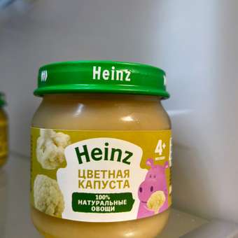 Пюре Heinz цветная капуста 80г с 4месяцев: отзыв пользователя Детский Мир