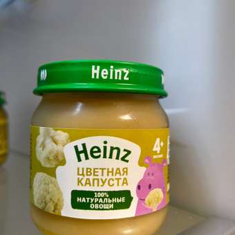 Пюре Heinz цветная капуста 80г с 4месяцев: отзыв пользователя ДетМир