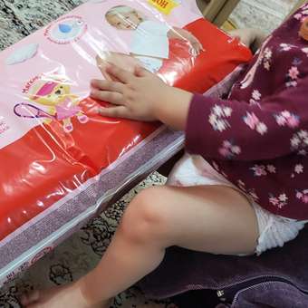 Трусики Huggies Ultra Comfort для девочек 6 (15-25 кг) 44 шт.: отзыв пользователя ДетМир