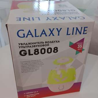 Увлажнитель воздуха Galaxy LINE GL8008: отзыв пользователя Детский Мир