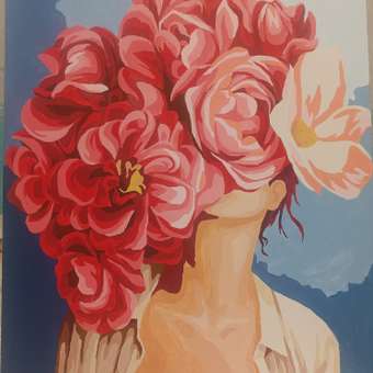 Картина по номерам Art sensation Шикарные цветы AR011: отзыв пользователя Детский Мир