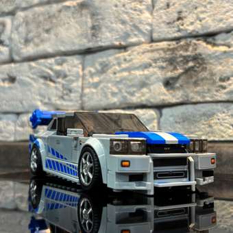 Конструктор LEGO Speed Champions 2 Fast 2 Furious Nissan Skyline GT-R (R34) 76917: отзыв пользователя ДетМир