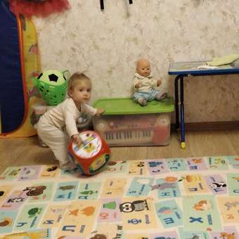 Развивающая игрушка-короб KIDDIELAND Многофункциональный на русском языке: отзыв пользователя Детский Мир