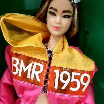 Кукла Barbie BMR1959 коллекционная в розовом плаще с белыми заколками GNC47: отзыв пользователя ДетМир