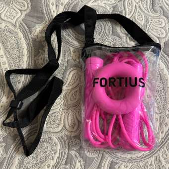 Набор скакалка с эспандером FORTIUS в сумочке: отзыв пользователя Детский Мир