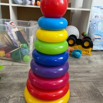Игрушка Green Plast пирамидка Гигант: отзыв пользователя Детский Мир