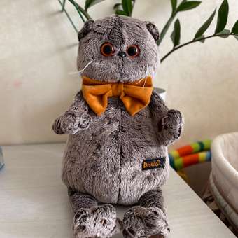 Игрушка мягкая BUDI BASA котик Басик 30 см: отзыв пользователя Детский Мир