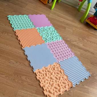 Модульный коврик Ортодон набор №2 - Малыш Пастельные цвета 8 модулей IM06808: отзыв пользователя Детский Мир