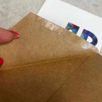Открытка Крокуспак с крафтовым конвертом С ДР 1 шт: отзыв пользователя Детский Мир