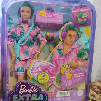 Кукла Barbie Extra Fly Кен с пляжной одеждой HNP86: отзыв пользователя Детский Мир