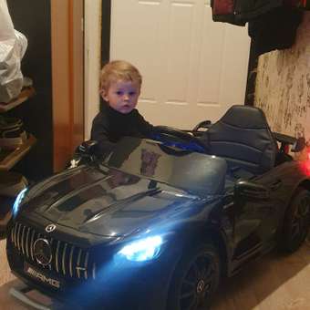 Электромобиль TOMMY Mercedes AMG GT MB-7 черный: отзыв пользователя Детский Мир