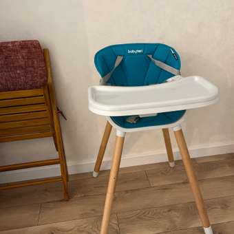 Стульчик для кормления Babyton Woody Grey трансформер: отзыв пользователя Детский Мир