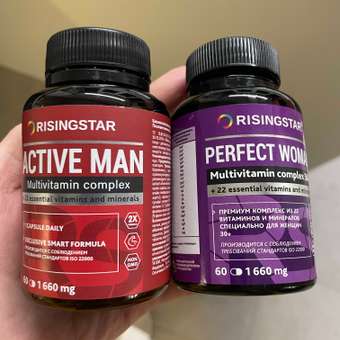 Биологически активная добавка Risingstar Мультивитаминый комплекс The Perfect Woman 60таблеток: отзыв пользователя Детский Мир
