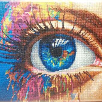 Алмазная мозаика Art sensation холст на подрамнике 40х50 см Зеркало души: отзыв пользователя Детский Мир