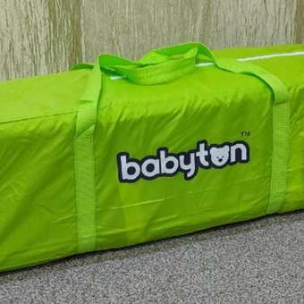 Кровать-манеж Babyton Green bus: отзыв пользователя ДетМир