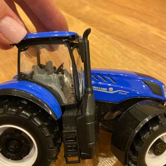 Трактор BBurago 1:32 New Holland T7.315 Голубой 18-44066: отзыв пользователя Детский Мир
