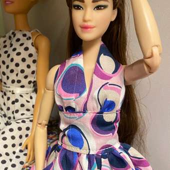 Кукла Barbie BMR1959 коллекционная в розовом плаще с белыми заколками GNC47: отзыв пользователя Детский Мир