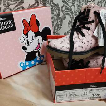 Ботинки Minnie Mouse: отзыв пользователя Детский Мир
