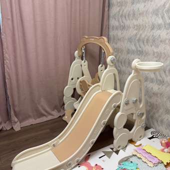 Горка с качелями UNIX Kids Car Camel: отзыв пользователя Детский Мир