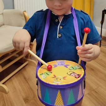 Барабан Mapacha музыкальный инструмент развивающая игрушка для малышей. Лунтик: отзыв пользователя Детский Мир