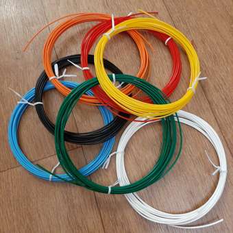 Пластик PLA для 3d ручки Funtasy 7 цветов по 5 метров: отзыв пользователя Детский Мир