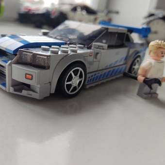 Конструктор LEGO Speed Champions 2 Fast 2 Furious Nissan Skyline GT-R (R34) 76917: отзыв пользователя Детский Мир