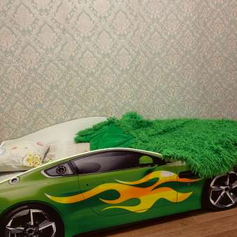 Кровать-машина Бельмарко Бондмобиль Зеленый: отзыв пользователя Детский Мир